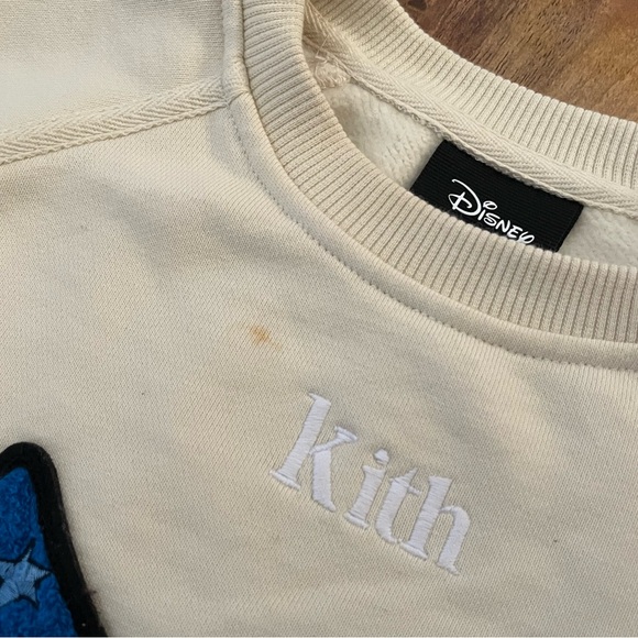 Kith x Disney 40s Fantasia Collab Crew Neck Sweatshirt size XS unisex - Picture 5 of 10